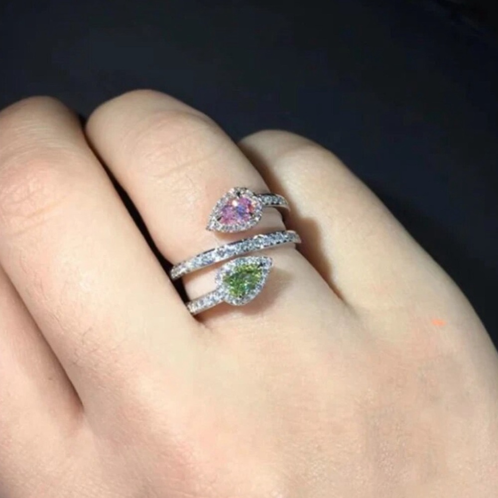 Pink and Green AKA Colors Ring